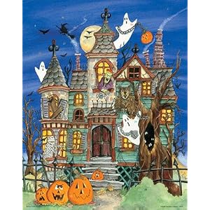 Haunted House Countdown Calendar
