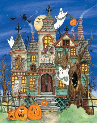 Haunted House Countdown Calendar Haunted House Countdown Calendar