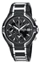 Pulsar Men's PF3547 Alarm Chronograph Black Ion Plated Stainless Steel Watch