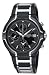 Pulsar Men's PF3547 Alarm Chronograph Black Ion Plated Stainless Steel Watch