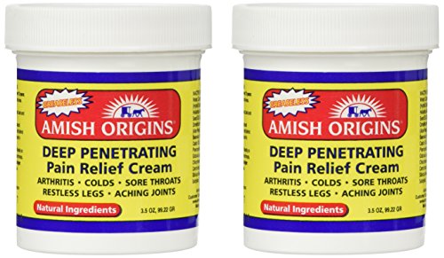2 Pack Pain Relief Cream - Greaseless, Deep Penetrating, 2 x 3.5 ounces, ointment
