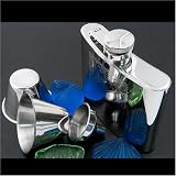 Review SMS GIFT COLLECTION  / 5oz. Valentine Desigh Flask Gift Box Set