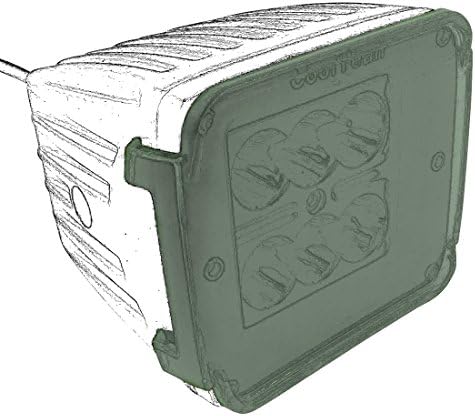 CoolYeah Smoked Protective Polycarbonate Light Cover(Pack of 2)