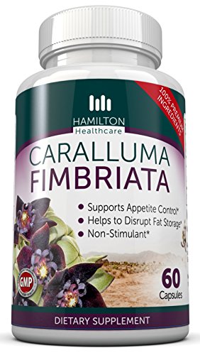 Caralluma Fimbriata Extract Pure - All Natural Super Strength Appetite Suppressant - 60 capsules Non Stimulant Premium Formula with Synergistic Ingredients to Disrupt Fat Storage By Hamilton Healthcare. Caralluma Fimbriata Extract Pure - All Natural Super Strength Appetite Suppressant - 60 capsules Non Stimulant Premium Formula with Synergistic Ingredients to Disrupt Fat Storage By Hamilton Healthcare.