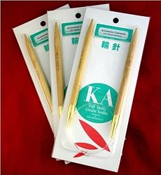 KA Classic Bamboo Circular Knitting Needles 9 in US 9