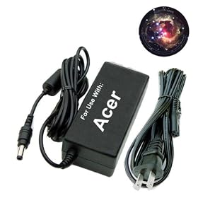 Click here to buy Ac Power Adapter for ACER Laptops - Replaces OEM part# - 25.10068.611 801 25.10110.001... by Pro Power.