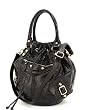 Oversized Filigree Handbag/Satchel with Drawstring - Colors Available
