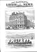 National Liberal Club Charing Cross 1883 Antique Print