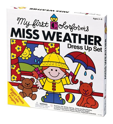 Childrens Toyshop  Toys : Miss Weather Dress-Up Set