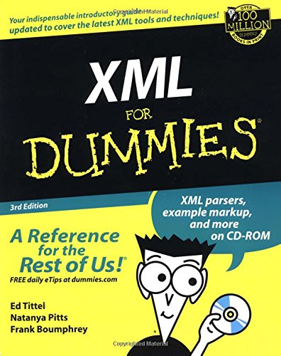 XML For DummiesÂ (For Dummies (Computer/Tech))