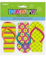 Flip Flop Notepad Party Favors, Assorted 12ct
