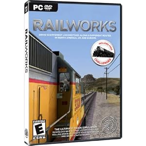 RAILWORKS TRAIN SIMULATOR (WIN 2000XPVISTAWIN 7/DVD SOFTWARE)