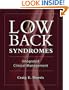 Low Back Syndromes: Integrated Clinical Management