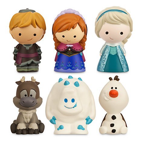 Disney Frozen 6 Pc. Bath Tub Pool Toy Se