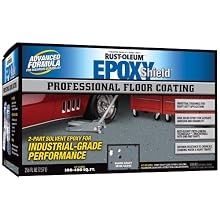 Rust-Oleum 238467 Professional Floor Coating Kit, Dark Gray