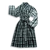 Seven Apparel - Slight IR Mens Fleece Robe, Grey