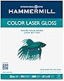 Hammermill Color Laser Gloss Paper, 94 Brightness, 32lb, Letter Size, 300 Sheets per Pack (16311-0)