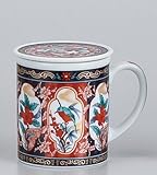 カワセミ伊万里蓋付マグ 【蓋付マグ】