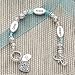 Personalized Monogram Niece Bracelet for Kids