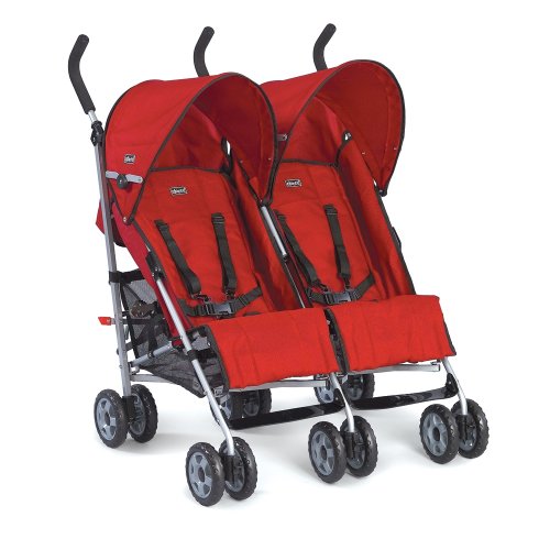 Chicco Citt&agrave; Twin Stroller Red