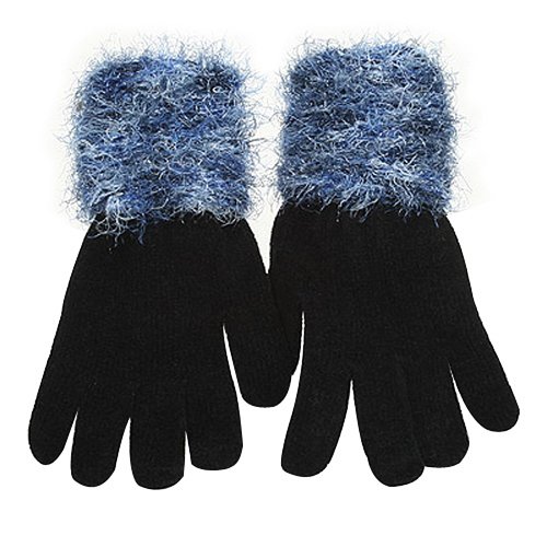 Multi Color Lurex Glove-Blue Sky W20S47D