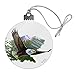 Bald Eagle Flying Over the Mountains Scenic Acrylic Christmas Tree Holiday Ornament