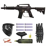 US ARMY Alpha Black Tactical Tippmann Paintball Mega Gun Set