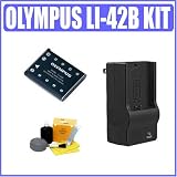 Olympus LI-42B Battery + Accessory Kit