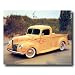 1940 Ford Pickup Truck Flames Picture Art Print
