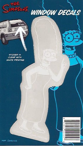 Marge Simpson Simpsons Family Car Window Sticker Decal