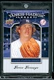 2008 Upper Deck Yankee Stadium Legacy Collection # 56 Goose Gossage - New York Yankees - Limited Edition MLB Baseball Card in Protective Screw Down Display Case!