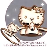 10金ハローキティ　　ピンクゴールド　リング