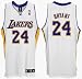 Kobe Bryant White adidas NBA Authentic Los Angeles Lakers Jersey - 52