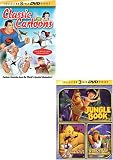 Classic Cartoons / Collectible Classics - Jungle Book, Aladdin, Hercules (2 Pack)
