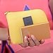 Happy Hours - Creative Shockproof Digital Storage Bag Pouch / Multifunction Makeup Smartphone Charger Headset Data Cable Case for Travel and Daily(Yellow)