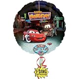 Cars Sing a Tune Birthday Mylar Balloon