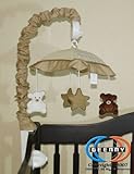 GEENNY Musical Mobile For Teddy Bear CRIB BEDDING SET