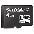 Sandisk - 90954 - Carte m�moire Micro-SD Blueline sans adaptateur - 4 Go [D�baller sans s'�nerver par Amazon]