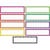 Teacher Created Resources Polka Dot Blank Headliners, Multi Color (4484)