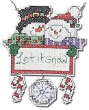 Mr.  Mrs. Flake Counted Cross Stitch Kit