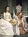 Actress Gwen Ffrangcon Davies with Cast Member in 18th Century Costume for School for Scandal Artists Premium Photographic Poster Print by John Dominis, 18x24