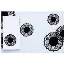 Anne Marie Print Placemat - White