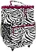 Bag Rolling
Zebra Insulated Rolling Cooler Bag with Telescoping Handle, 16-inch, 21-quart Wheeled Cooler