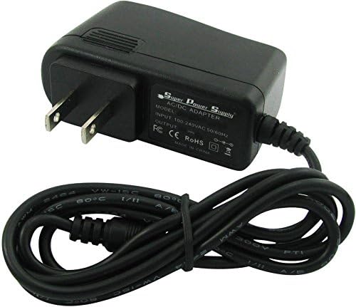 Super Power Supply® AC / DC Adapter Charger Cord for Alesis SR16 HR16 DM5 P3 M-EQ MEQ-230 A30910C Drum Machine 9VAC Power Supply Cord Cable Home Charger Mains PSU (with Barrel Round plug tip)