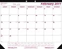 Brownline 2010-2011 16-Month Desk Pad, Sept-Dec, 21.75  x 17 Inches (C173116)