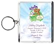 Too Cute Birth Announcement Photo Key Chain, Personalized, 2.75" x 3.25" I've Arrived