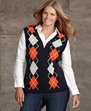Tommy Hilfiger Plus Size Sweater Vest and Shirt, Layered Look