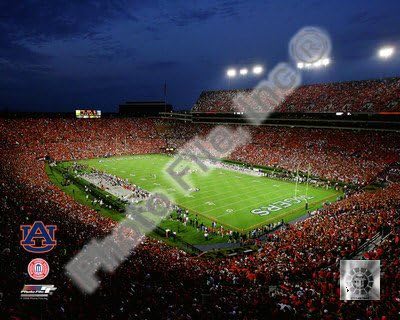 Jordan Hare Stadium Auburn Univeristy Tigers 2008 , 10x8