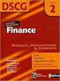 Finance Epreuve 2 - DCSG - Manuel, Applications et Corrig�s