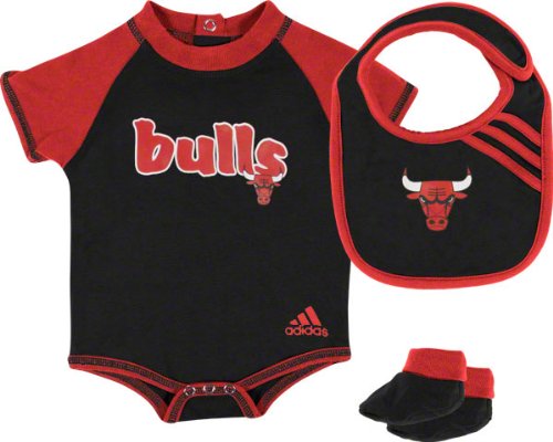 NBA Infant Chicago Bulls Boys Bib & Bootie Set - R228Sybu (Multi, 18 Months) at Amazon.com